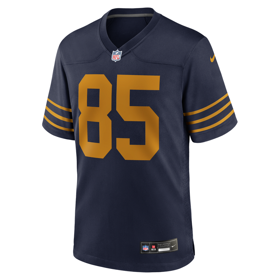 Men's Green Bay Packers Tucker Kraft Nike  Navy Alternate  Game Jersey