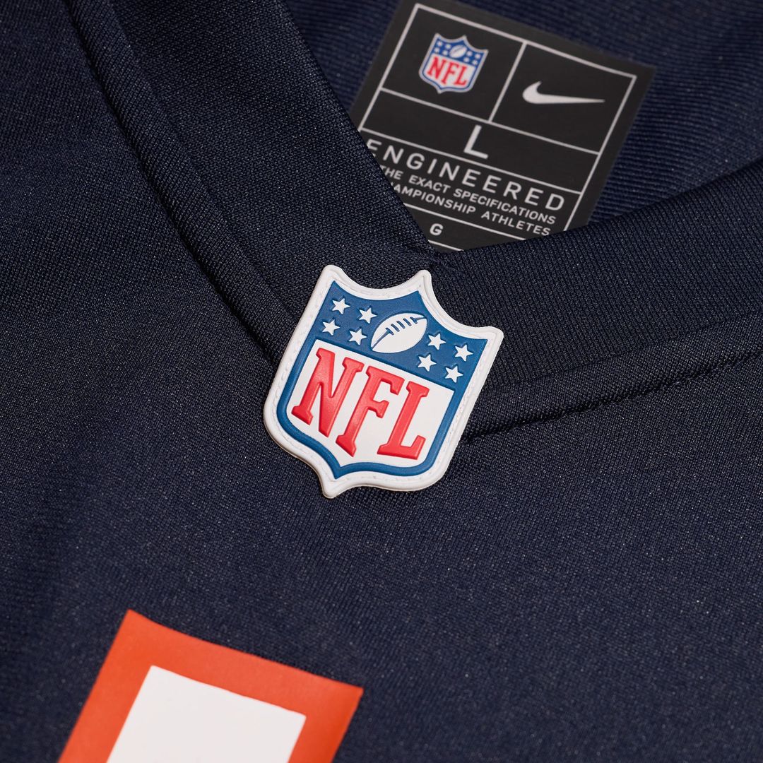 Men's Chicago Bears D'Andre Swift Nike  Navy  Game Jersey