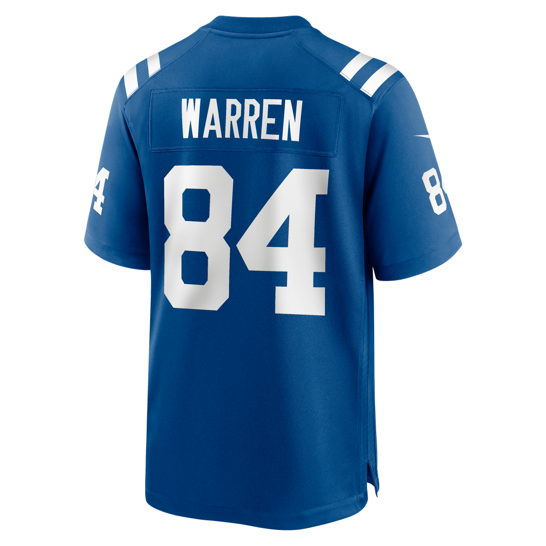 Men's Indianapolis Colts Tyler Warren Nike  White  Game Jersey