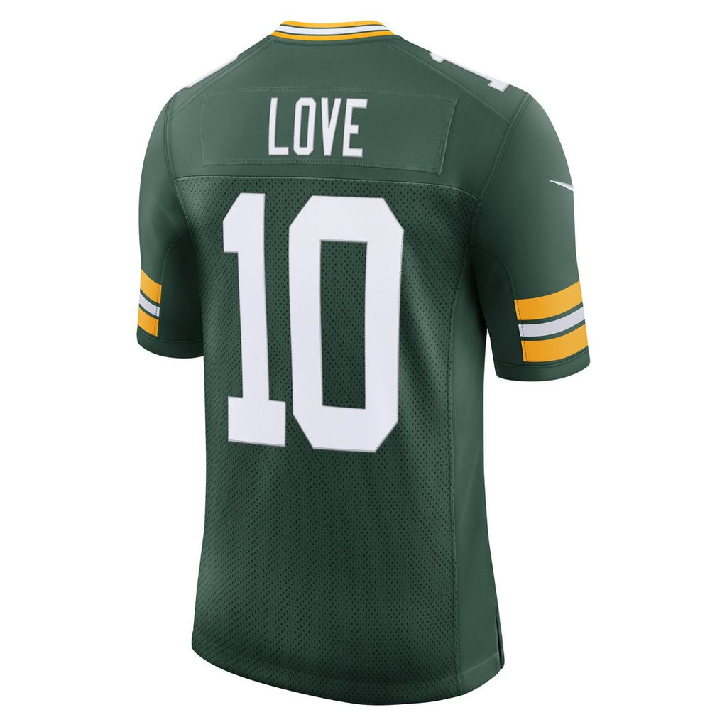 Men's Green Bay Packers Jordan Love Nike Green Team Vapor Untouchable Limited Jersey