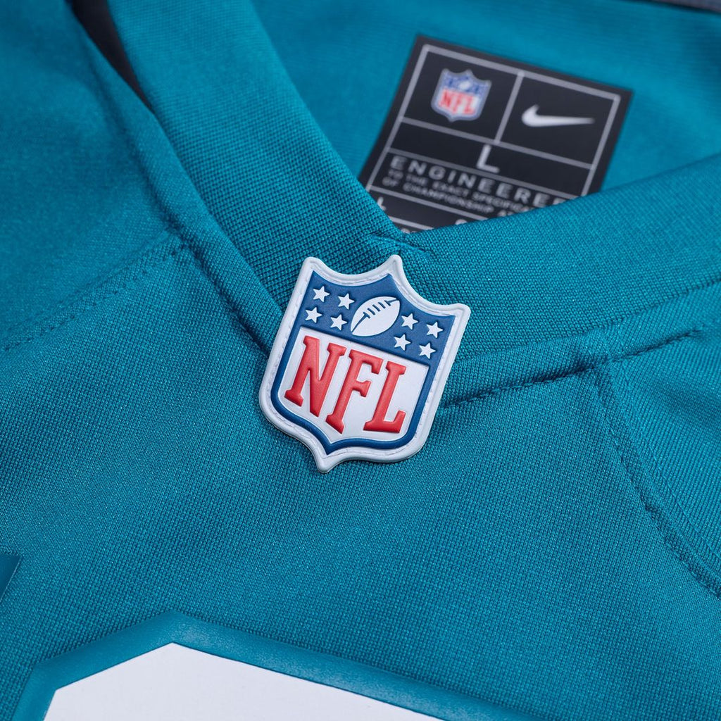 Men's Jacksonville Jaguars Josh Hines-Allen Nike Teal Player Game Jersey