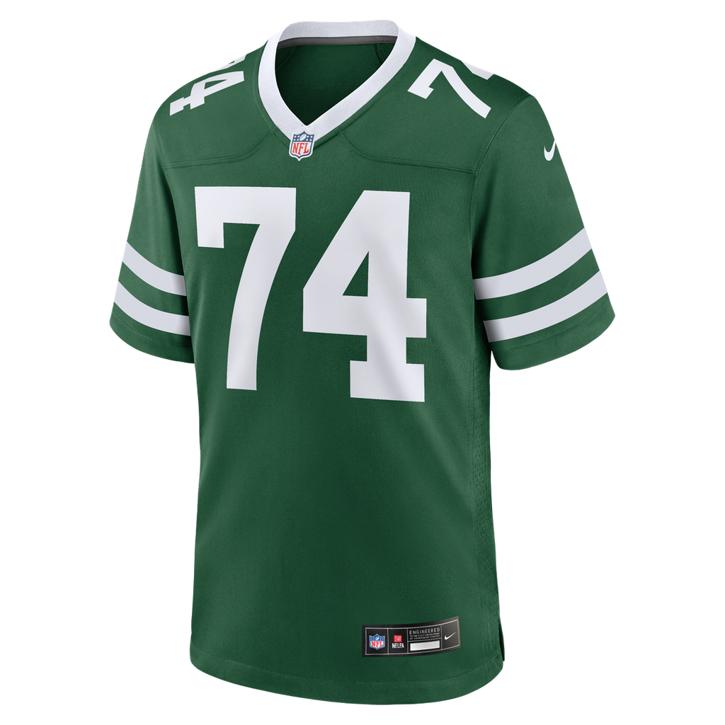 Men's New York Jets Olu Fashanu Nike Gotham Green  Player Game Jersey