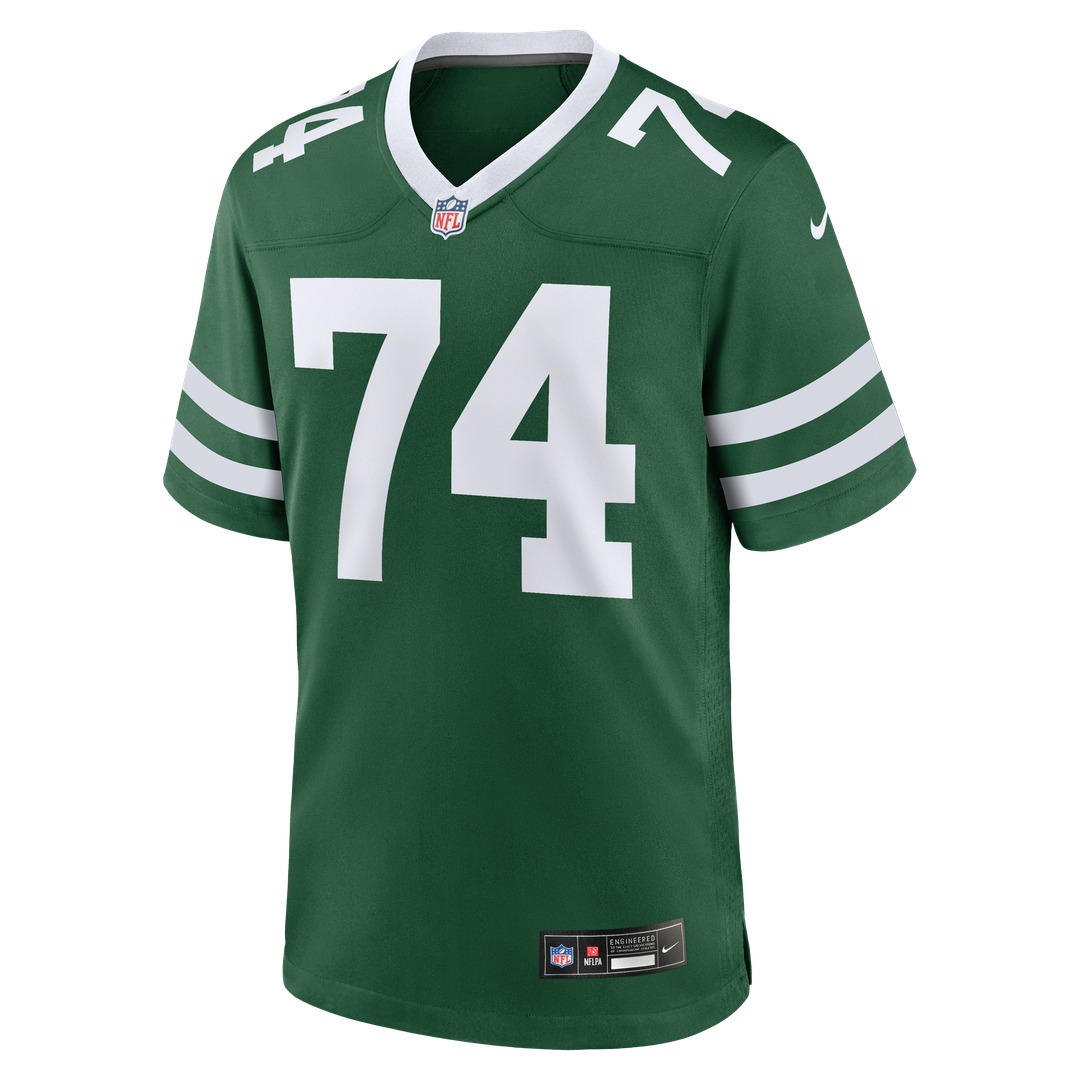 Men's New York Jets Olu Fashanu Nike Gotham Green  Player Game Jersey