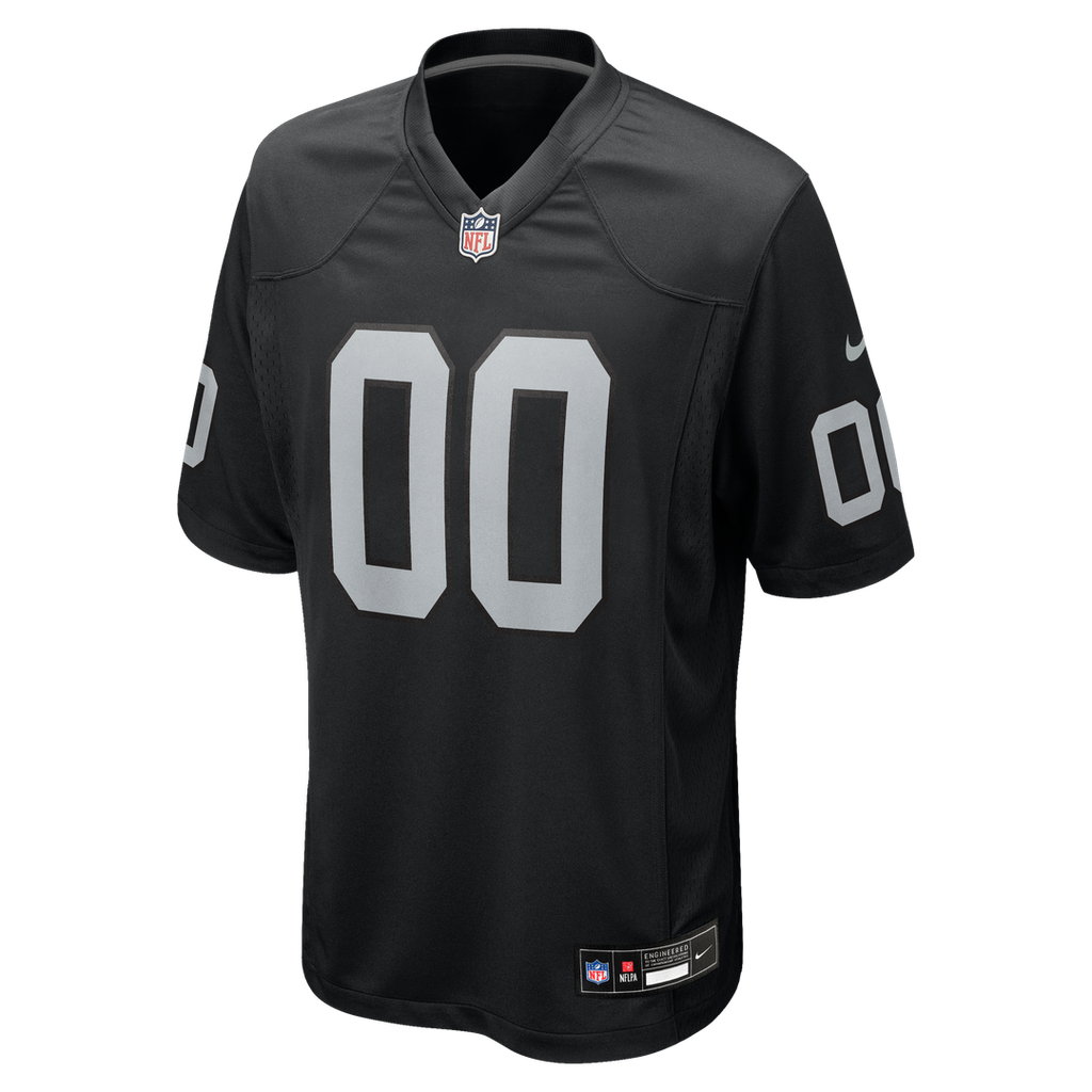 Men's Las Vegas Raiders Jim Otto Nike Black Game Retired Player Jersey