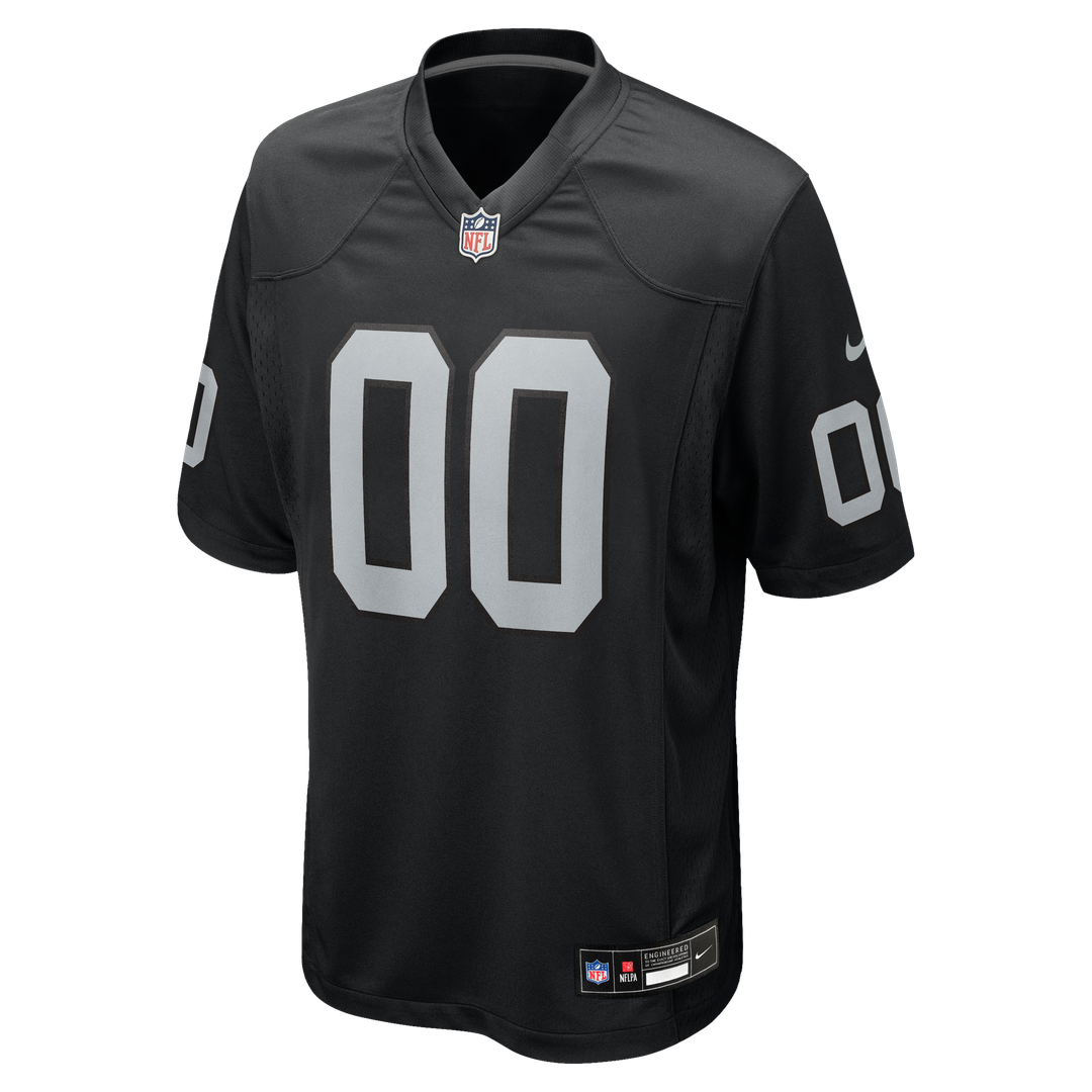Men's Las Vegas Raiders Jim Otto Nike Black Game Retired Player Jersey