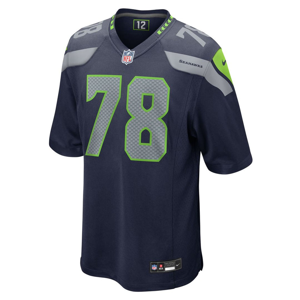 Men's Seattle Seahawks Mason Richman Nike  College Navy Team Game Jersey