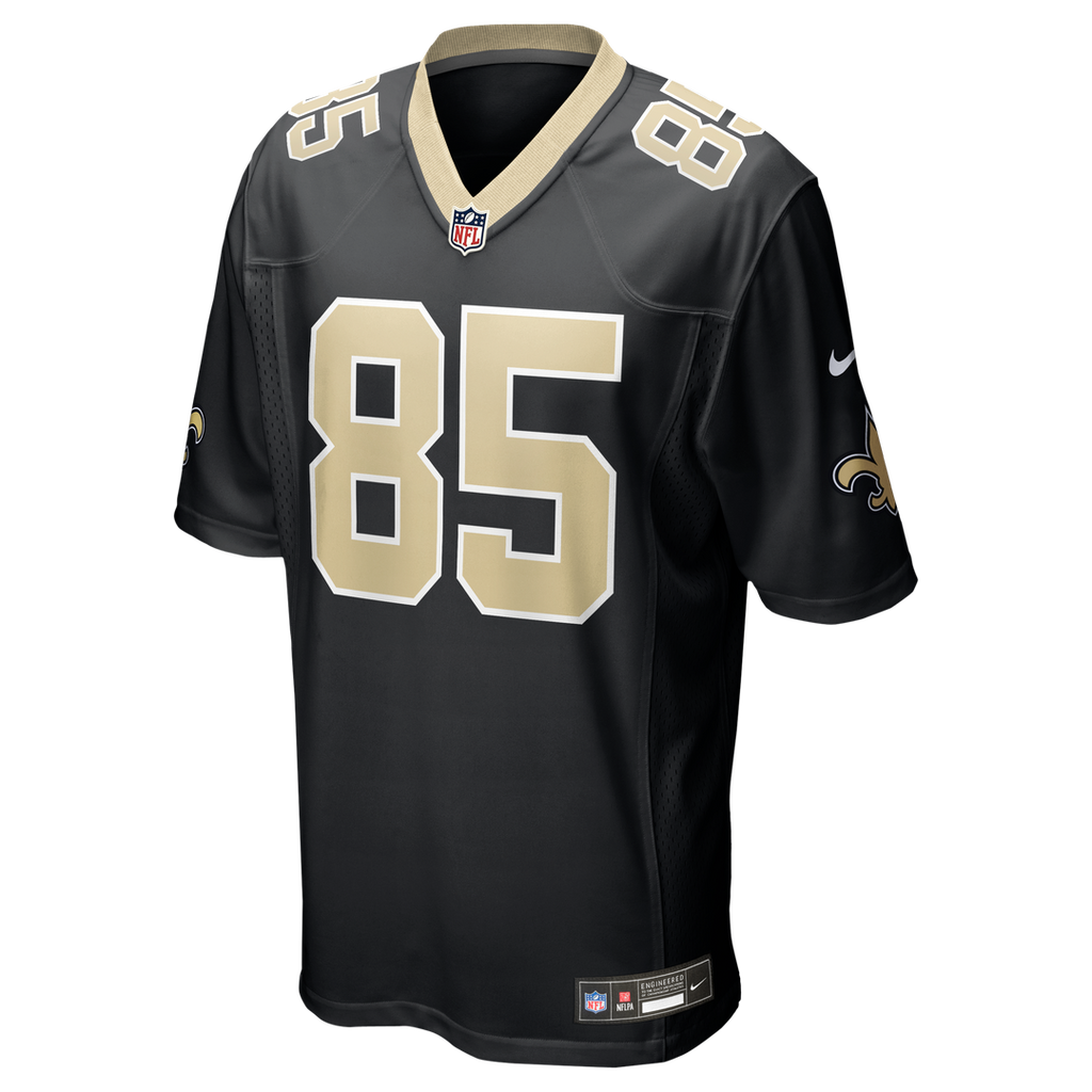 Men's New Orleans Saints Mason Pline Nike  Black Team Game Jersey