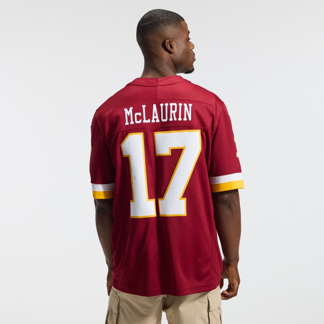 Men's Washington Commanders Terry McLaurin Nike Burgundy Team Vapor F.U.S.E. Stitched Limited Jersey