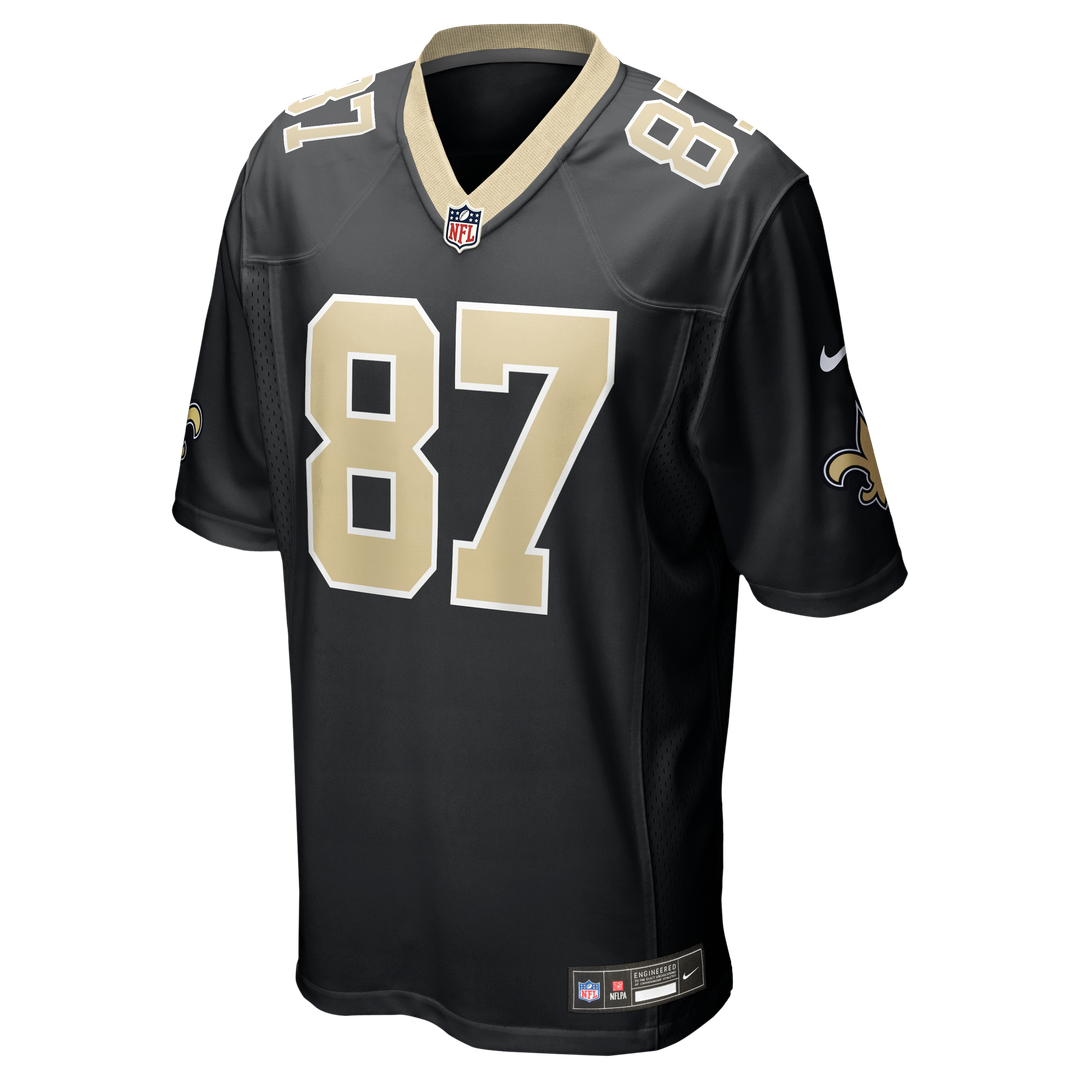 Men's New Orleans Saints Joe Horn Nike Black Game Retired Player Jersey