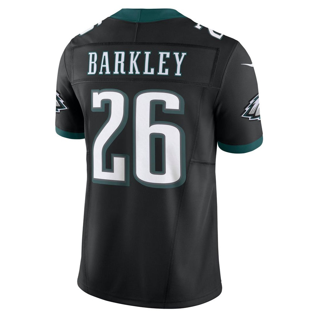 Men's Philadelphia Eagles Saquon Barkley Nike Midnight Green Vapor F.U.S.E. Limited Jersey