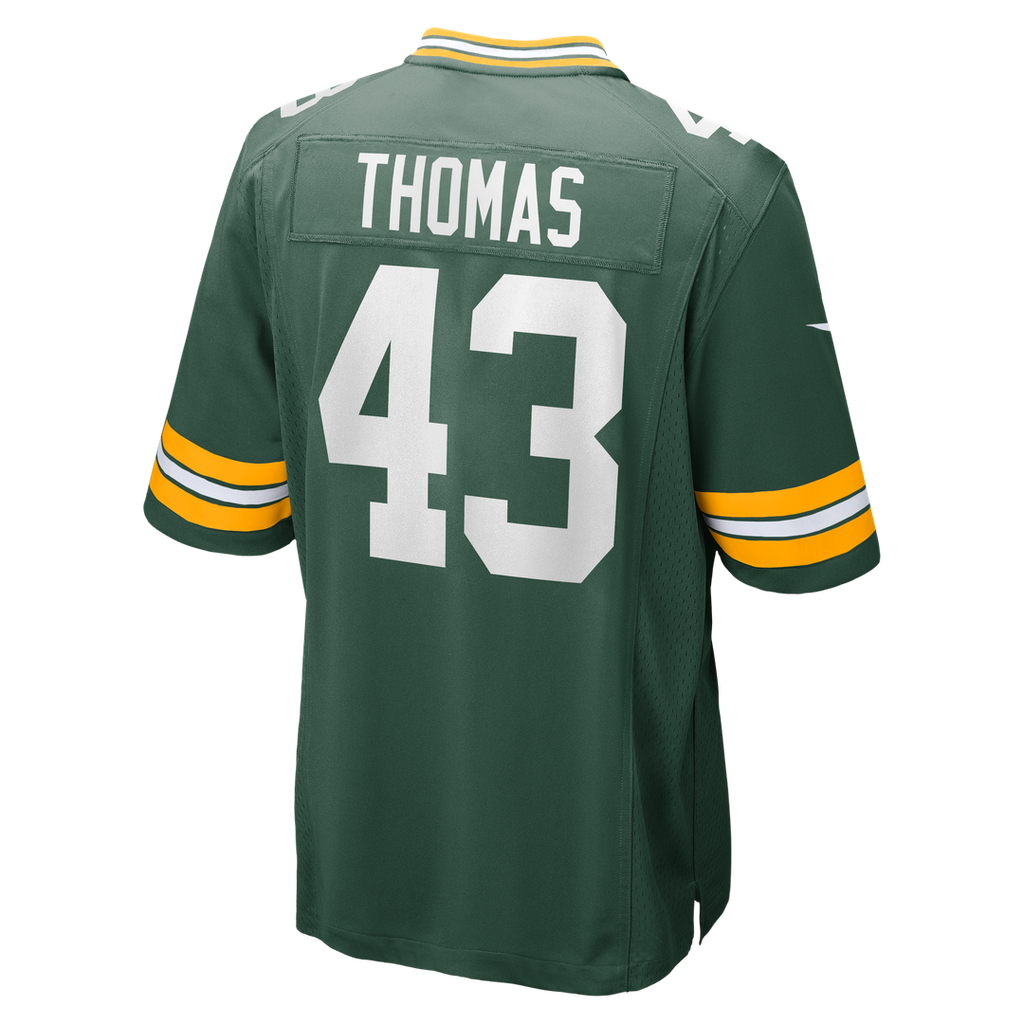 Men's Green Bay Packers Kiondre Thomas Nike Green Game Player Jersey