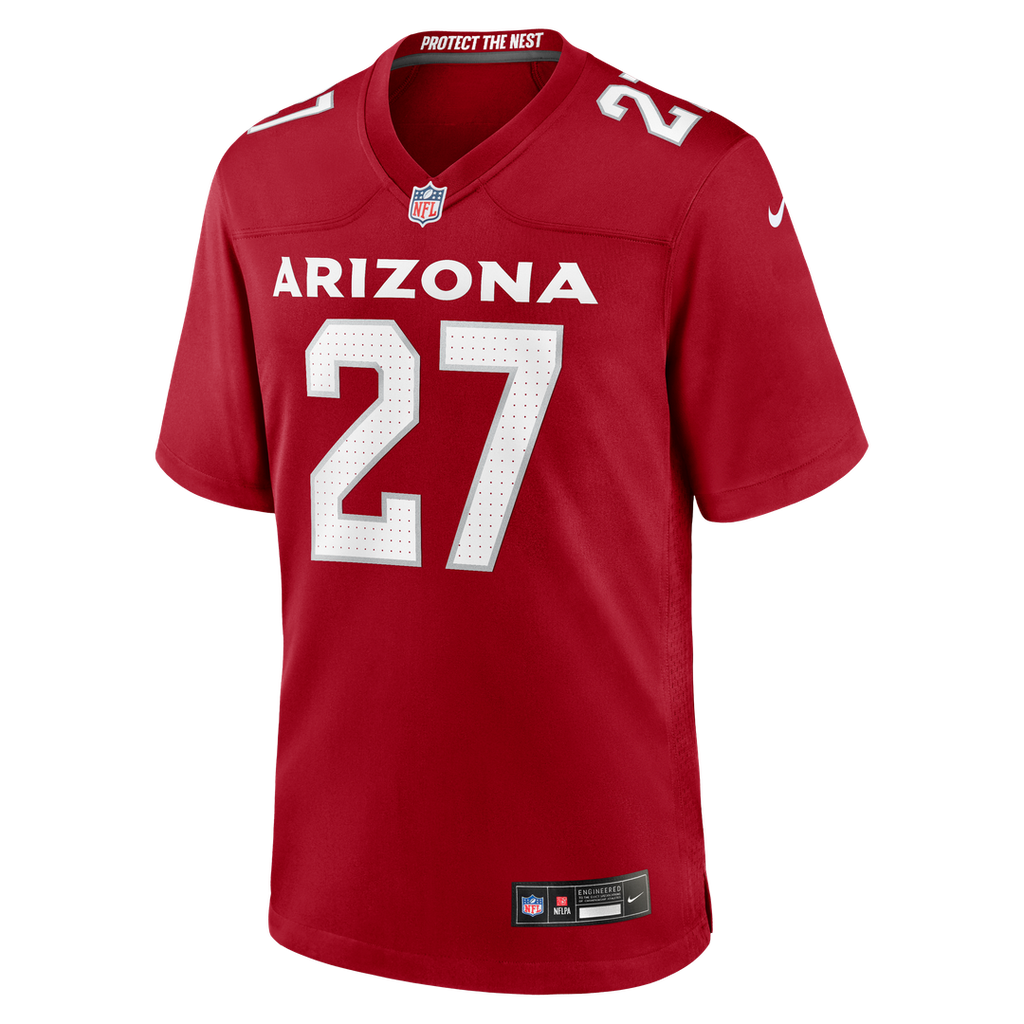 Men's Arizona Cardinals Divaad Wilson Nike  Cardinal Team Game Jersey