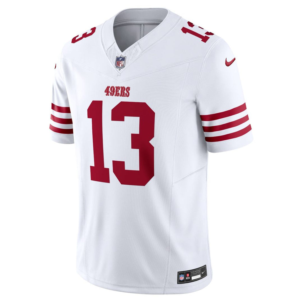 Men's San Francisco 49ers Brock Purdy Nike Scarlet Vapor F.U.S.E. Limited Jersey