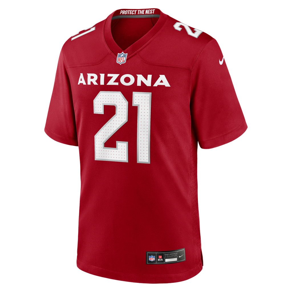 Men's Arizona Cardinals Garrett Williams Nike  Cardinal  Game Jersey