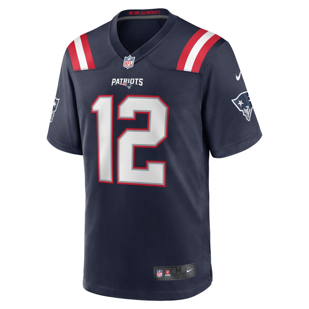 Men's New England Patriots Tom Brady Nike Red Retired Player Alternate Game Jersey