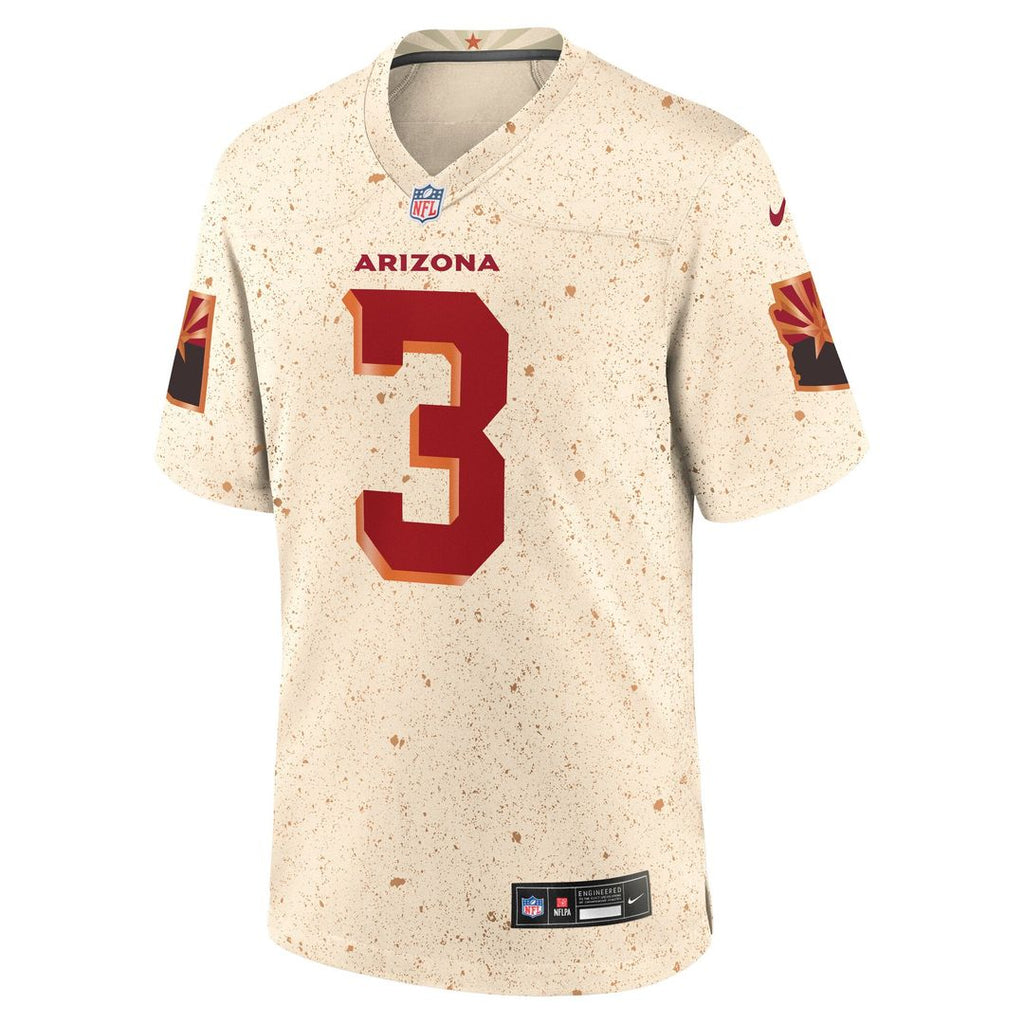 Men's Arizona Cardinals Budda Baker Nike Natural Rivalries Collection Game Jersey