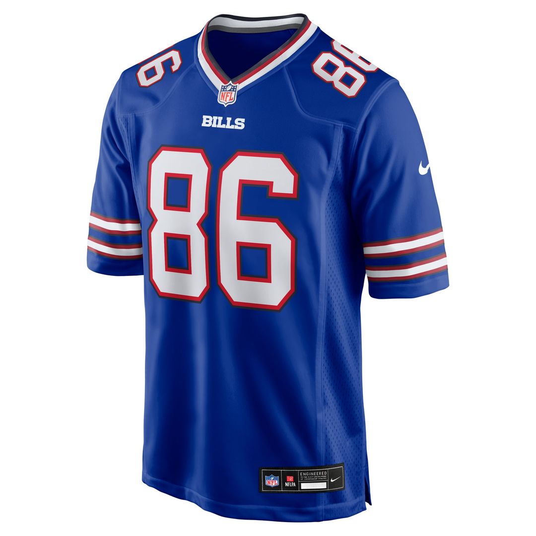 Men's Buffalo Bills Dalton Kincaid Nike Royal  Game Jersey