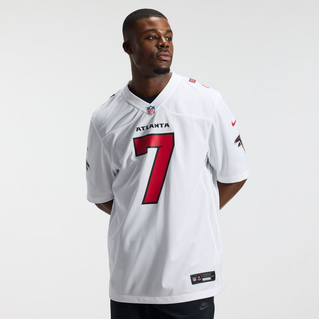Men's Atlanta Falcons Bijan Robinson Nike White Game Jersey