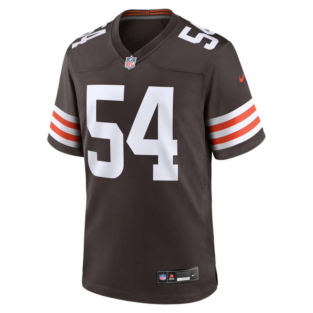 Men's Cleveland Browns Sam Williams Nike Brown Team Game Jersey