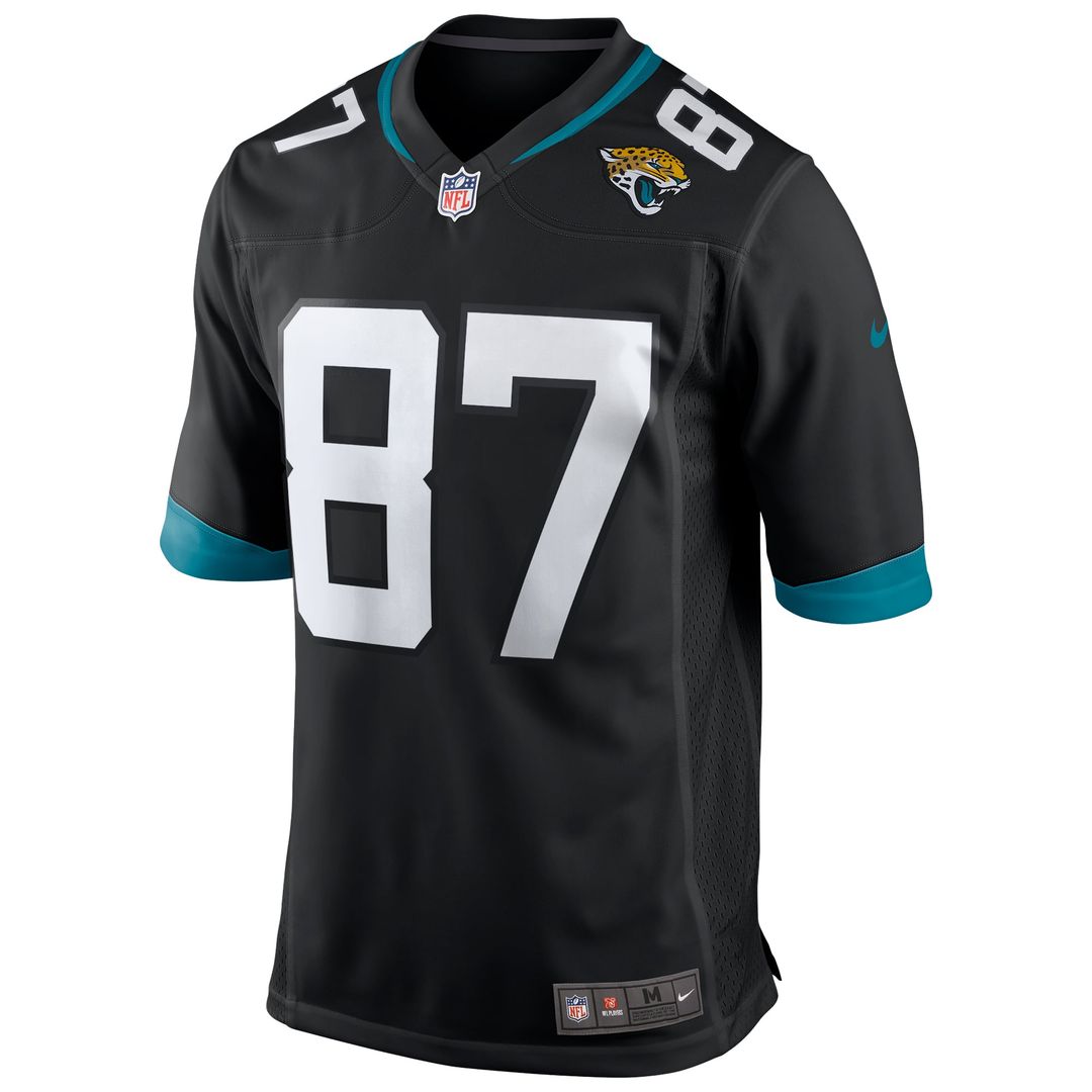 Men's Jacksonville Jaguars Keenan McCardell Nike Black Retired Player Alternate Game Jersey