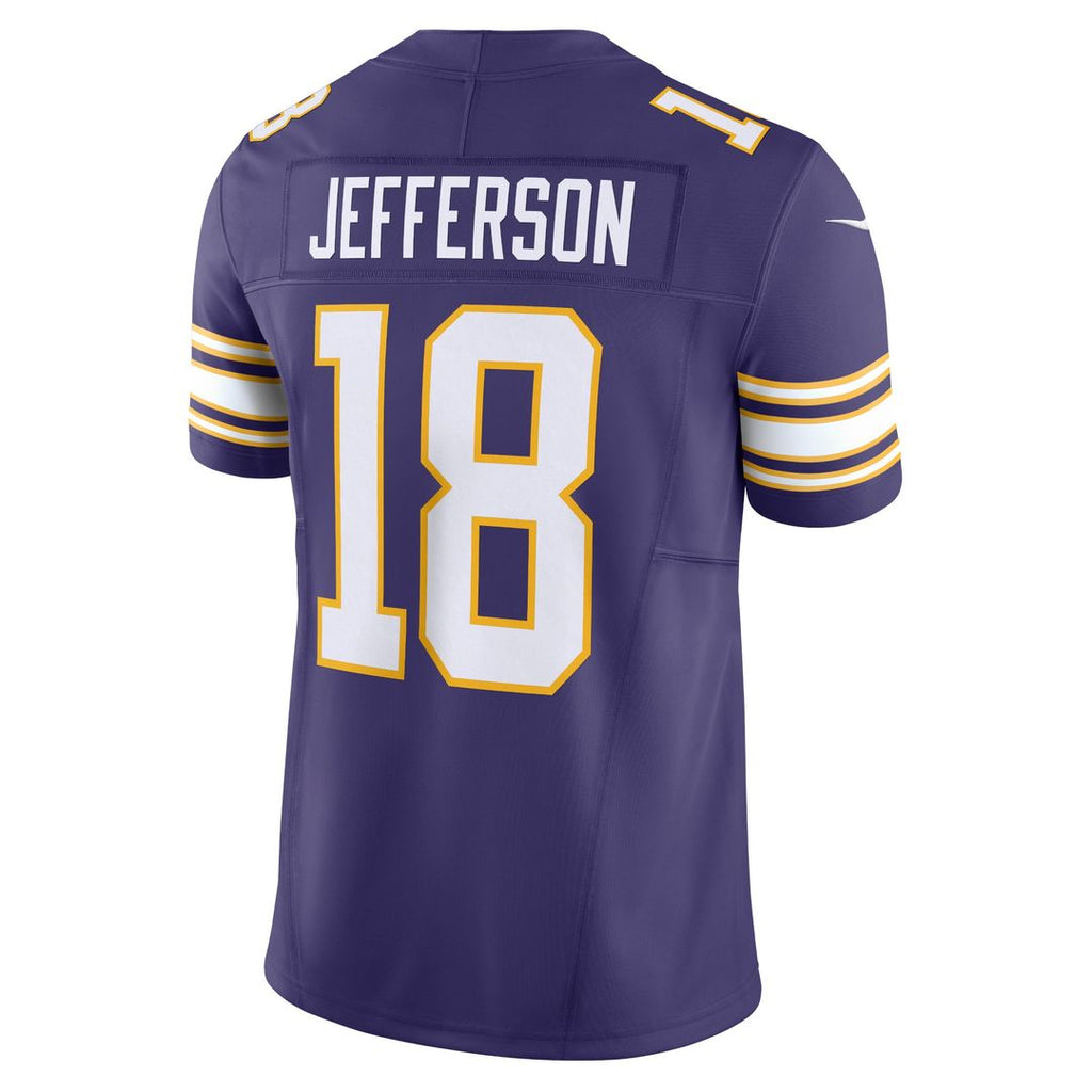 Men's Minnesota Vikings Justin Jefferson Nike White Vapor F.U.S.E. Limited Jersey