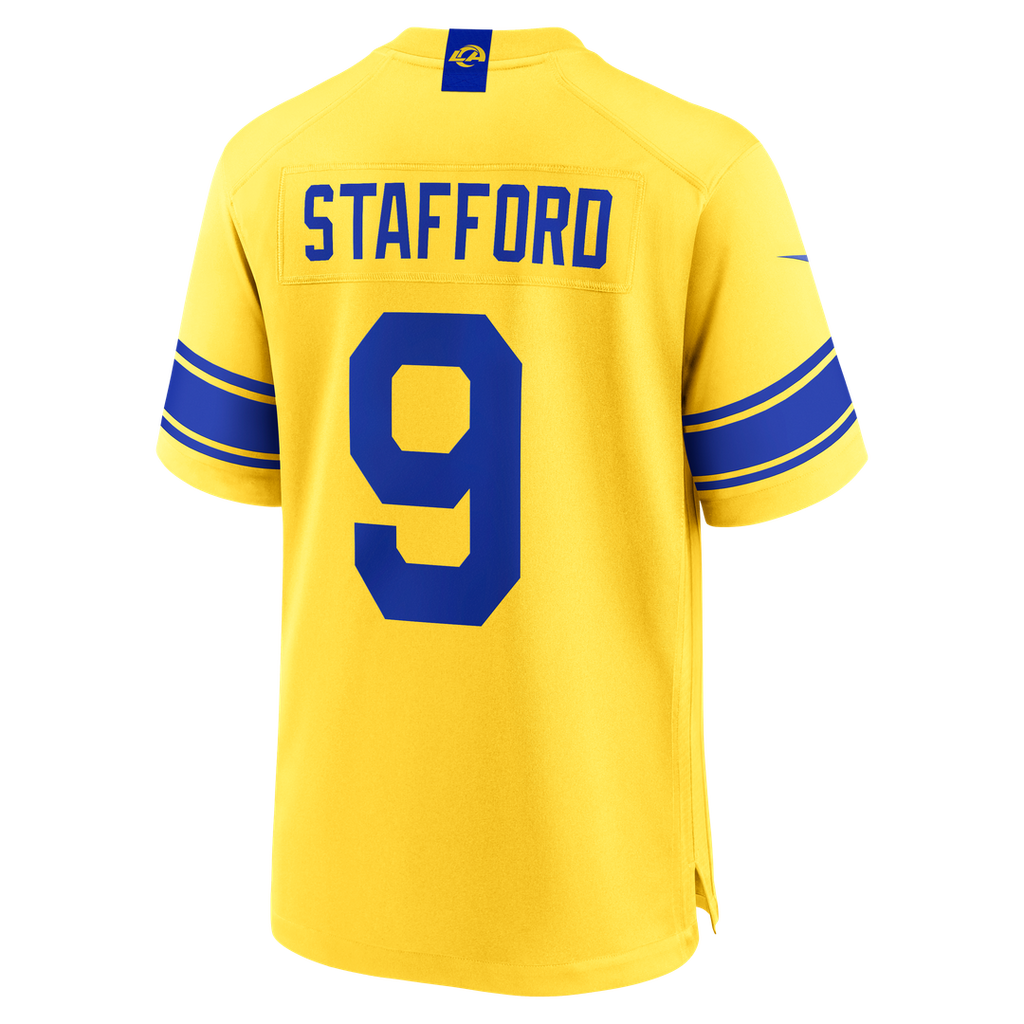 Men's Los Angeles Rams Matthew Stafford Nike Royal Team Game Player Jersey