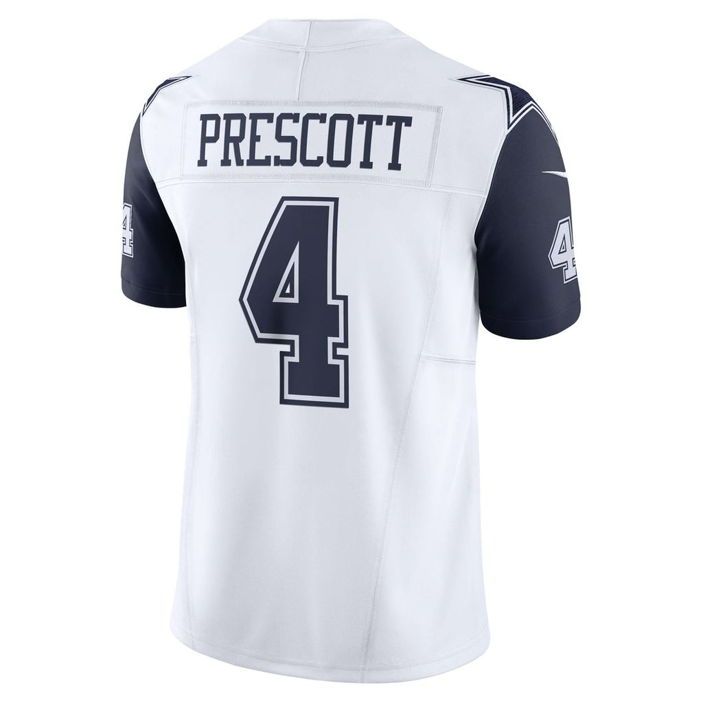Men's Dallas Cowboys Dak Prescott Nike Navy Vapor F.U.S.E. Limited Jersey