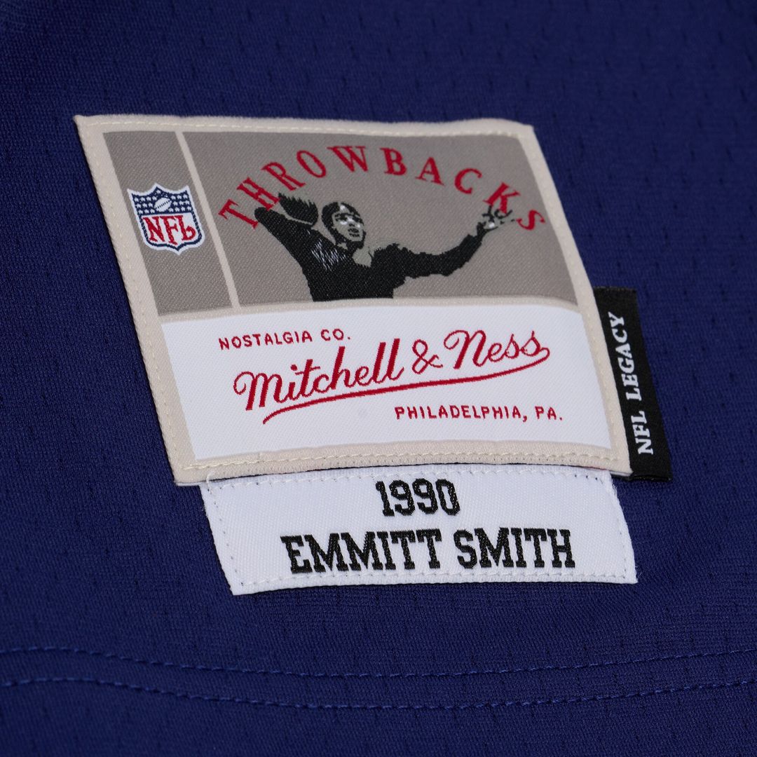 Men's Dallas Cowboys Emmitt Smith Mitchell & Ness Navy Retired Legacy Replica Player Jersey