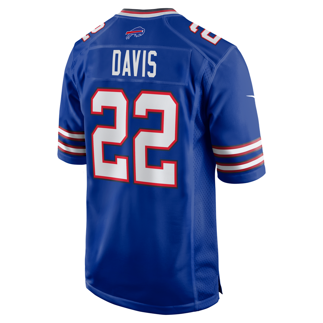 Men's Buffalo Bills Ray Davis Nike  Royal Game Jersey