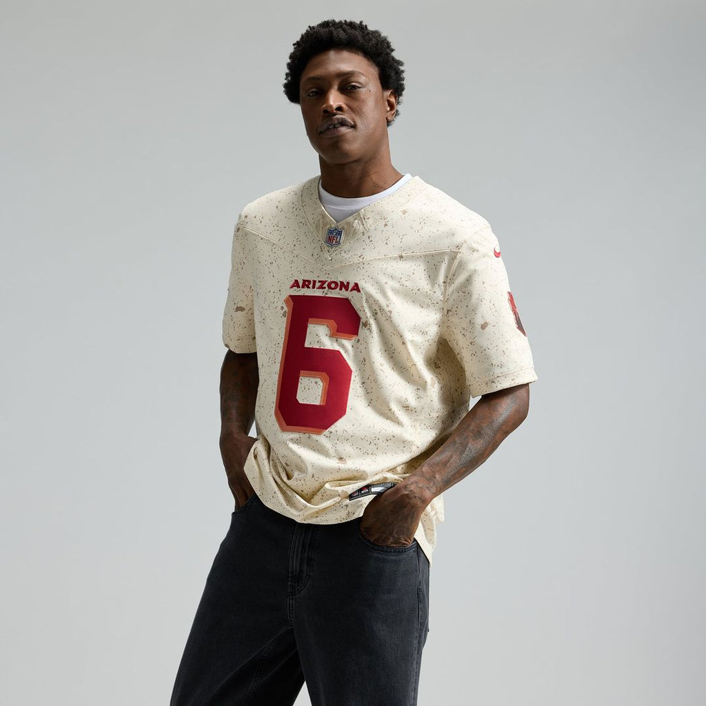 Men's Arizona Cardinals James Conner Nike Natural Rivalries Collection Stitched Limited Jersey