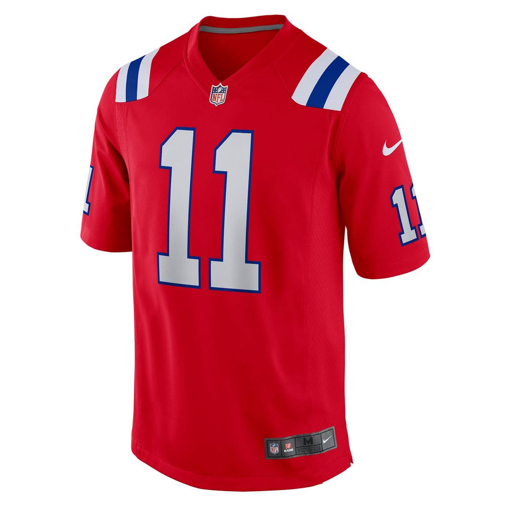 Men's New England Patriots Drew Bledsoe Nike Navy Game Retired Player Jersey