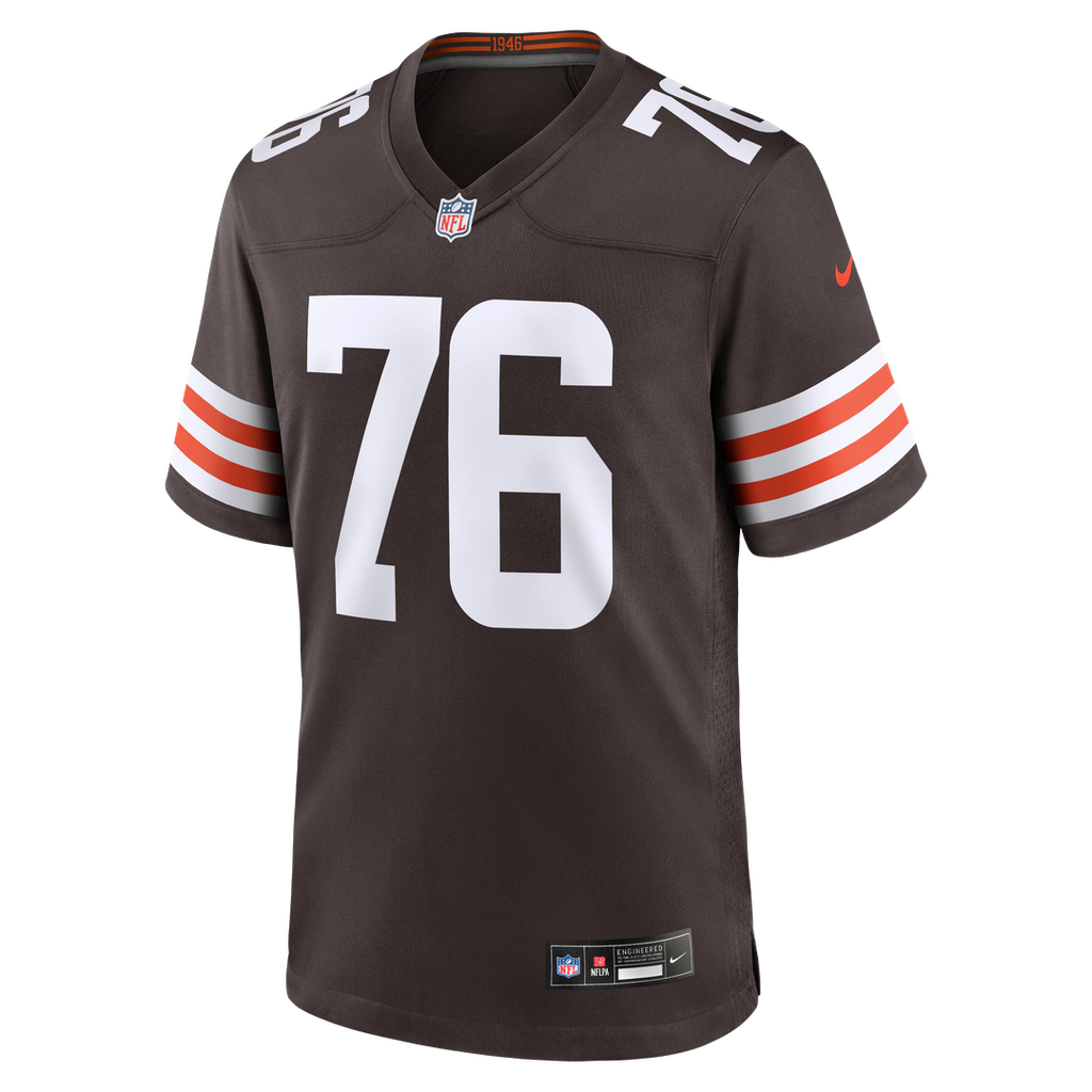 Men's Cleveland Browns Lou Groza Nike Brown Game Retired Player Jersey