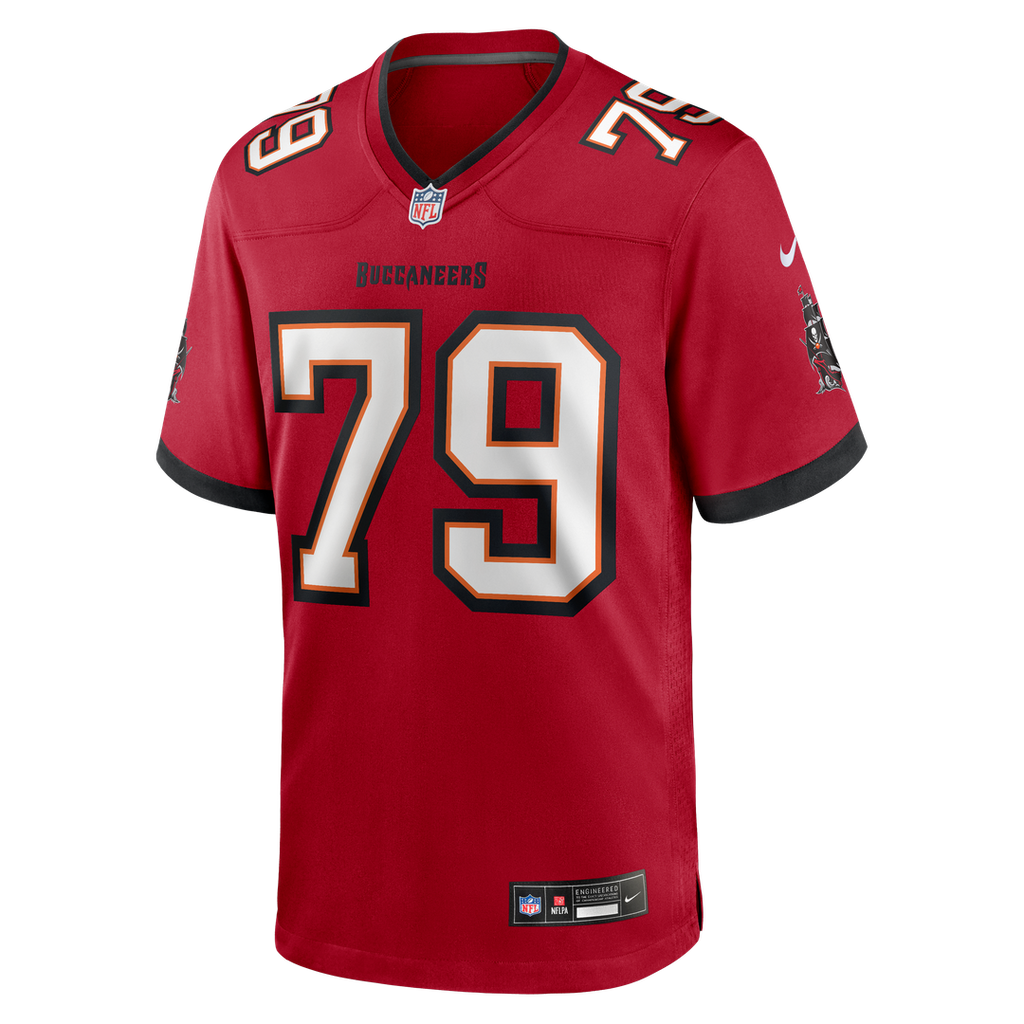 Men's Tampa Bay Buccaneers Elijah Klein Nike  Red  Game Jersey