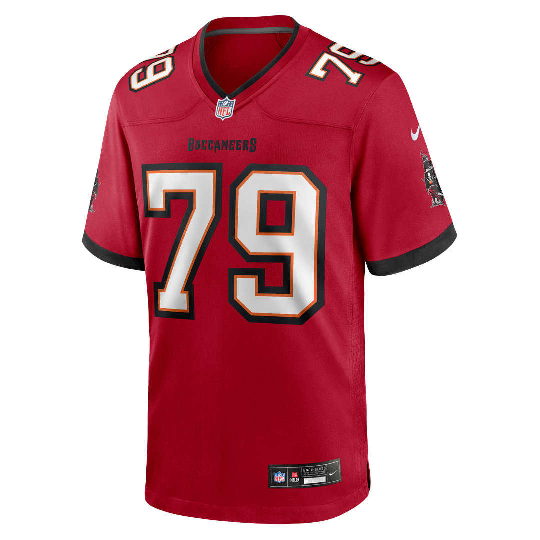 Men's Tampa Bay Buccaneers Elijah Klein Nike  Red  Game Jersey