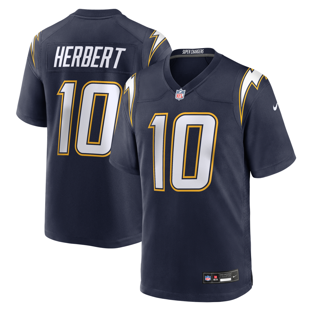 Men's Los Angeles Chargers Justin Herbert Nike Powder Blue Player Game Jersey