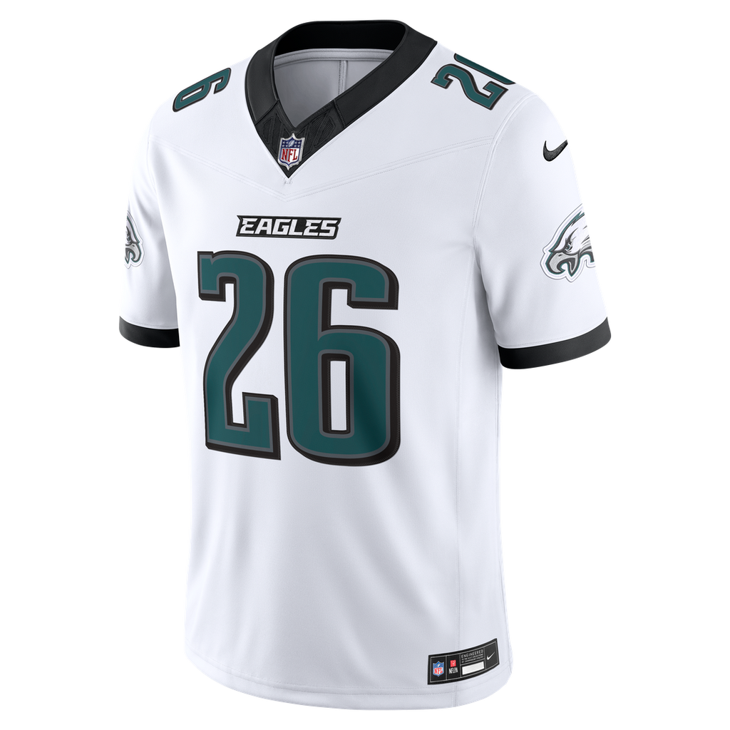 Men's Philadelphia Eagles Saquon Barkley Nike Kelly Green Alternate Vapor F.U.S.E. Stitched Limited Jersey
