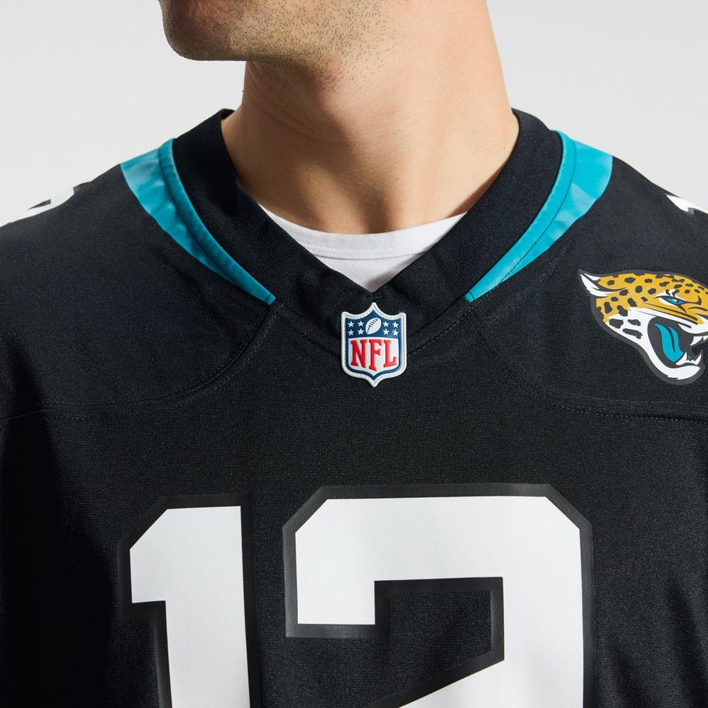 Men's Jacksonville Jaguars Travis Hunter Nike Black Alternate Game Jersey