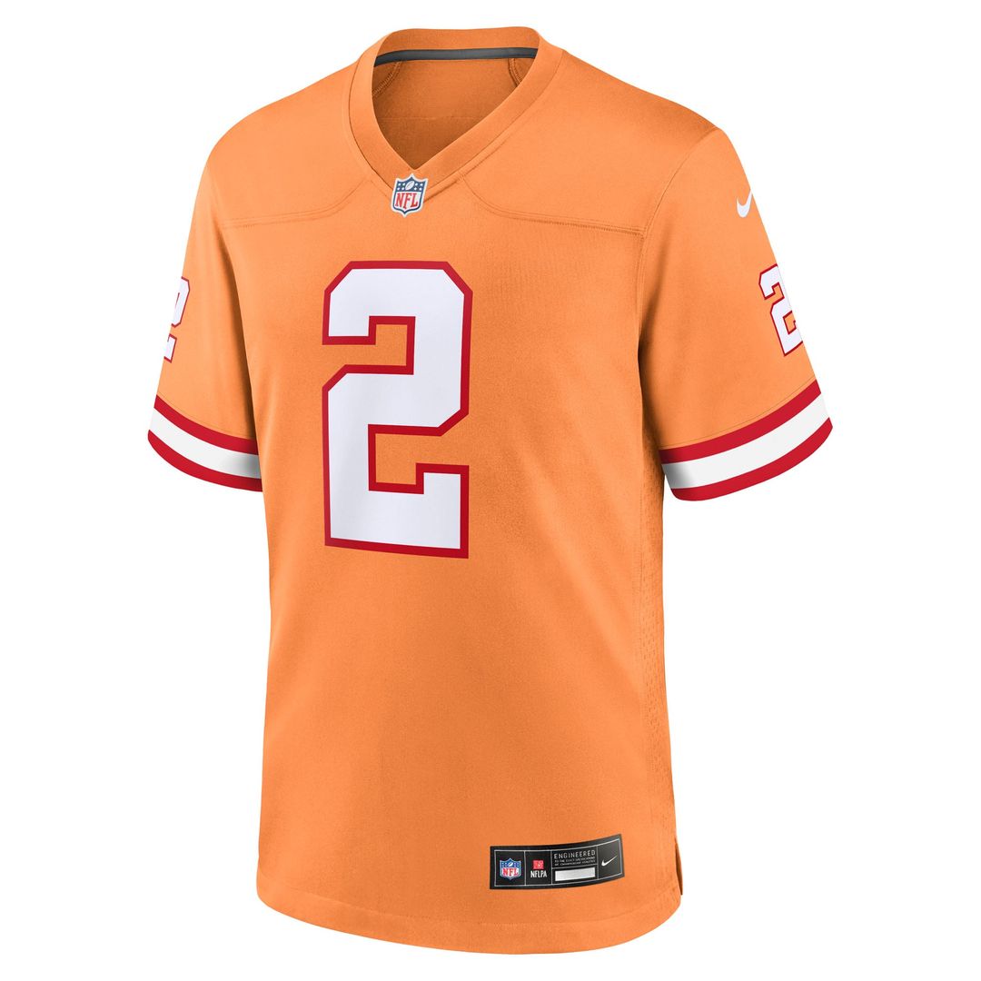 Men's  Tampa Bay Buccaneers Emeka Egbuka Nike Red Team  Game Jersey
