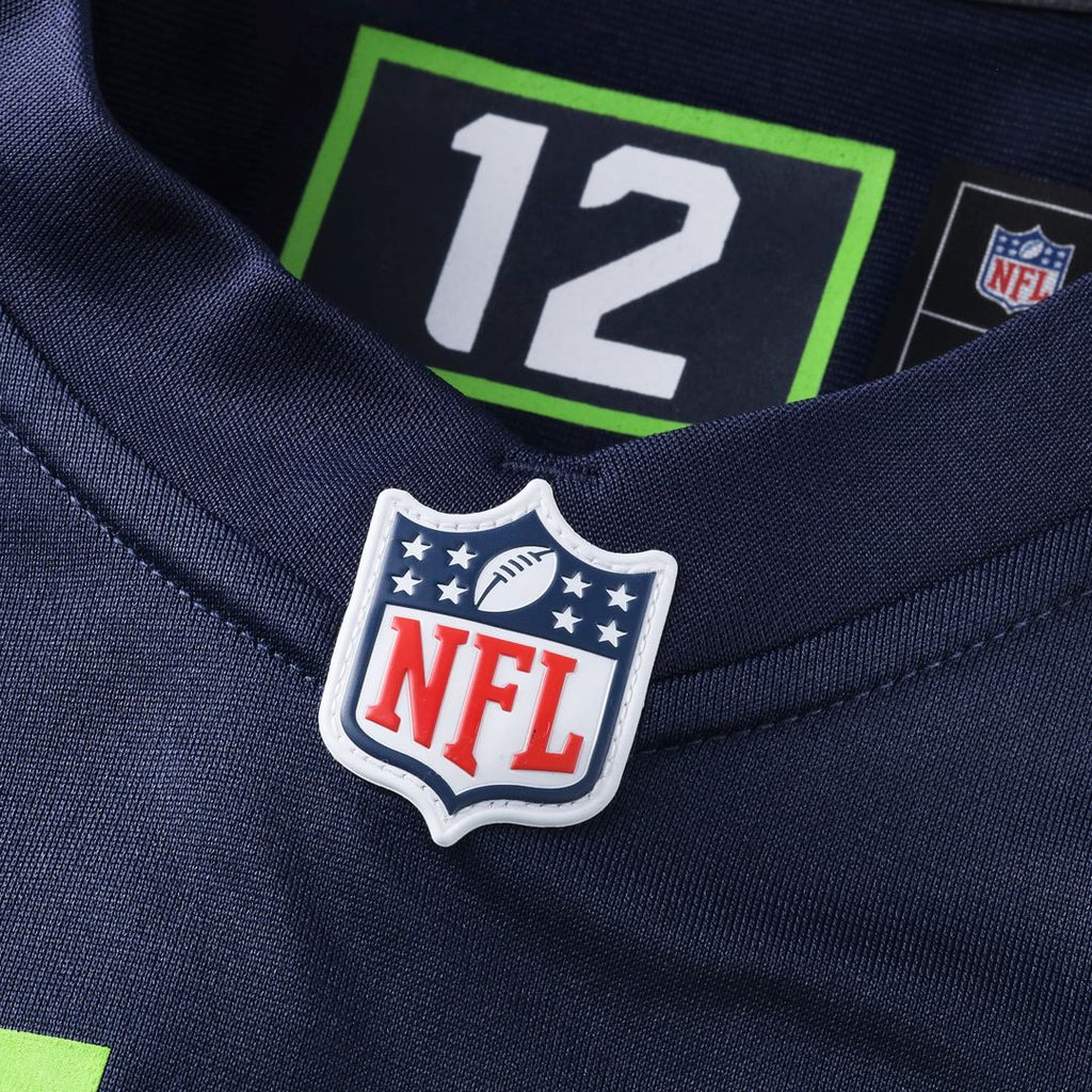 Men's Seattle Seahawks Devon Witherspoon Nike  College Navy  Game Jersey