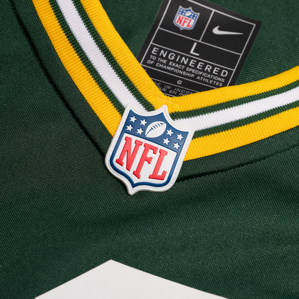 Men's Green Bay Packers Lucas Havrisik Nike  Green Team Game Jersey