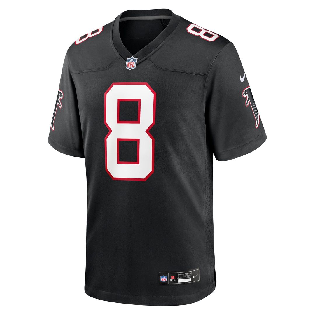Men's Atlanta Falcons Kyle Pitts Sr. Nike Black Alternate  Game Jersey