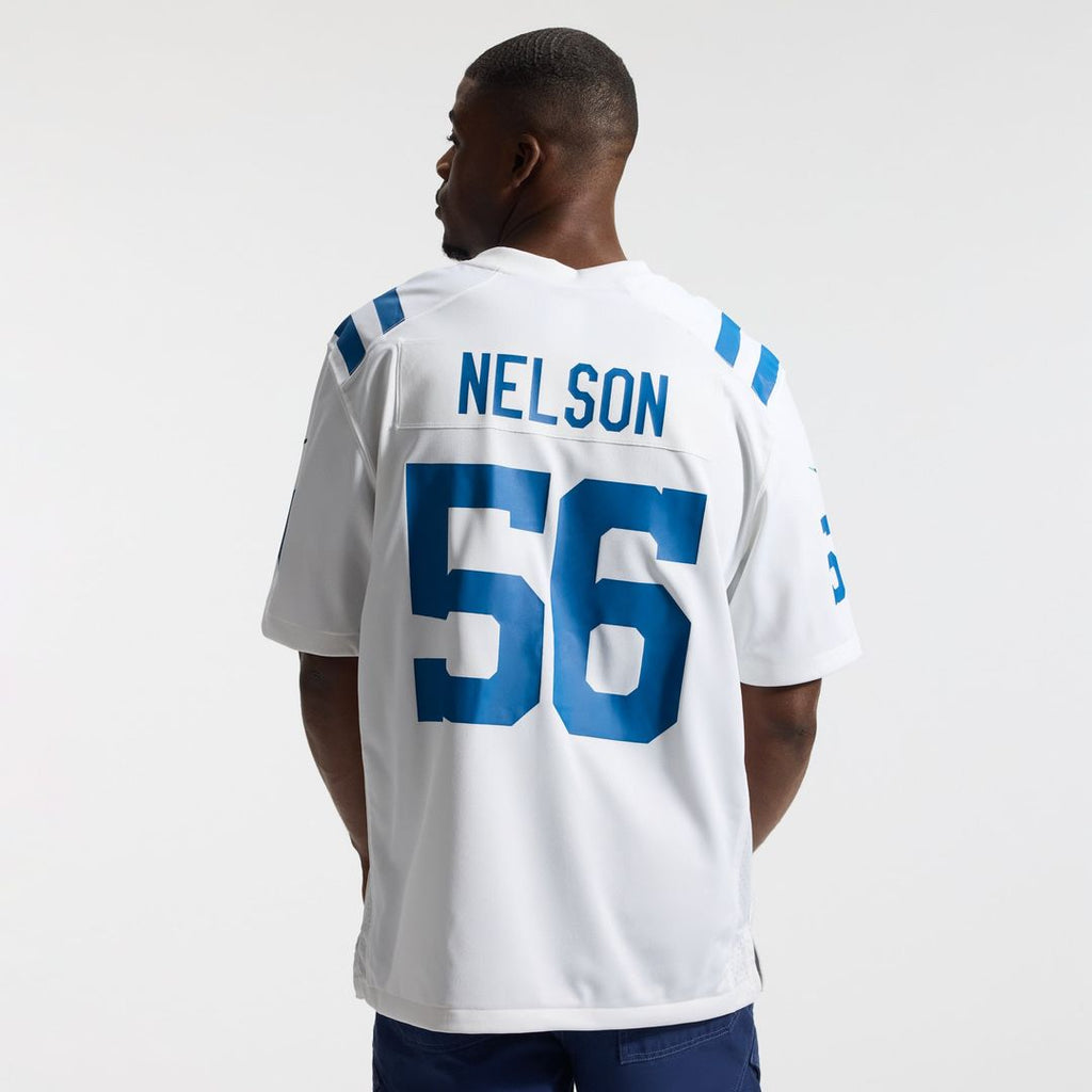 Men's Indianapolis Colts Quenton Nelson Nike White Game Player Jersey