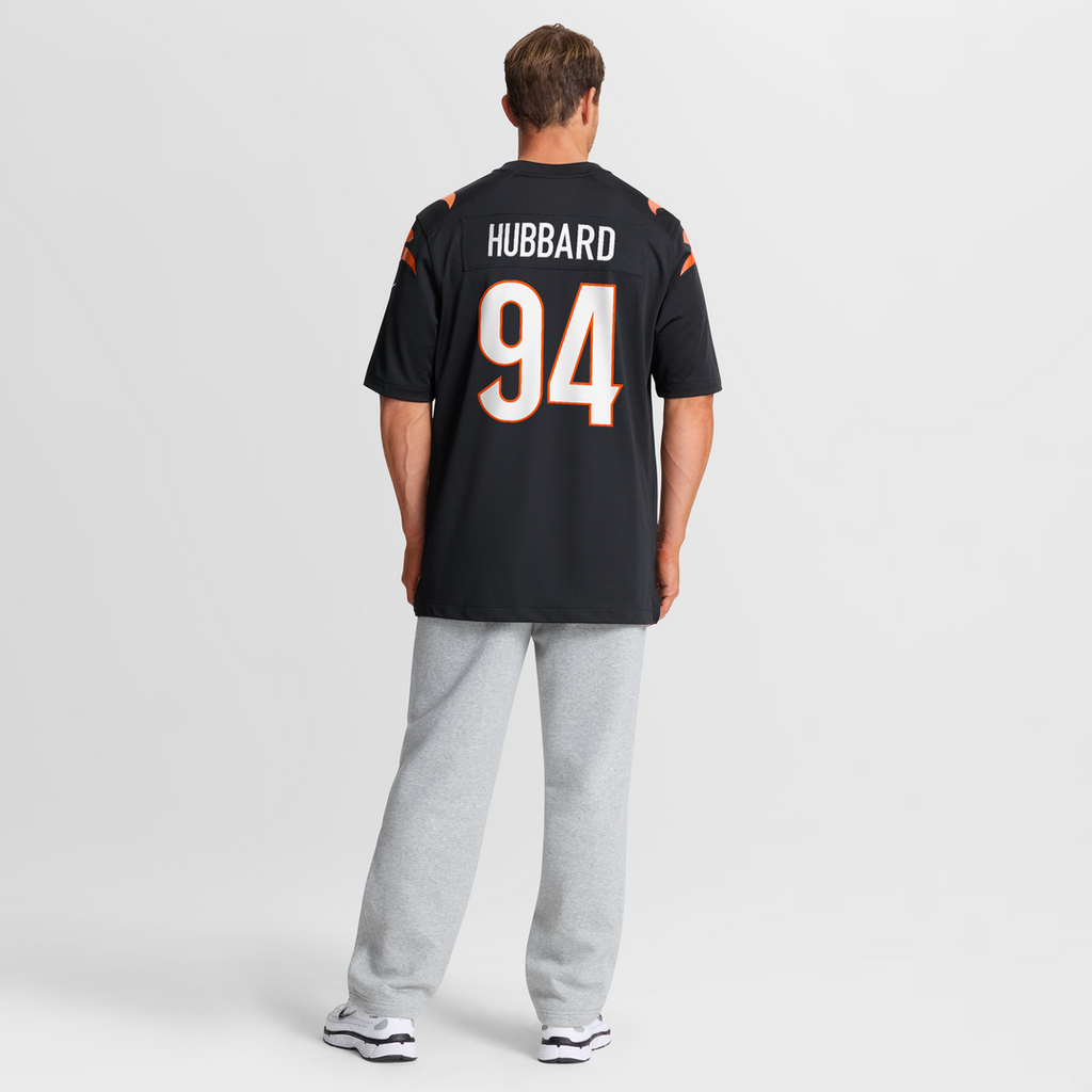 Men's Cincinnati Bengals Sam Hubbard Nike Black Player Game Jersey