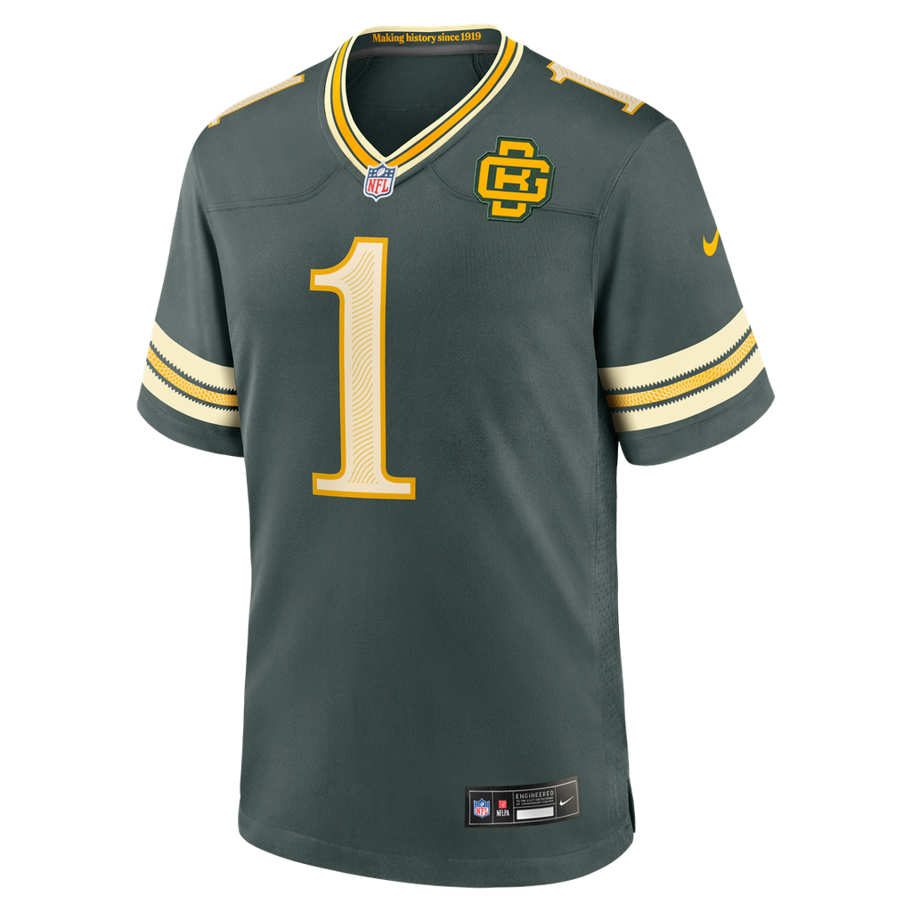 Men's Green Bay Packers Micah Parsons Nike Green 2026 Rivalries Collection Game Jersey