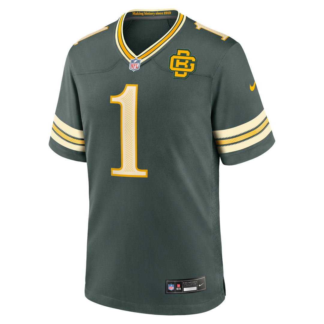 Men's Green Bay Packers Micah Parsons Nike Green 2026 Rivalries Collection Game Jersey