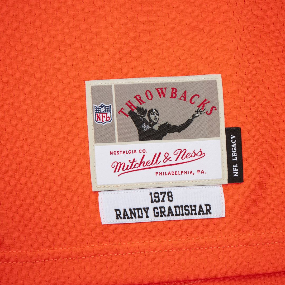Men's Denver Broncos Randy Gradishar Mitchell & Ness Orange 1978 Legacy Replica Jersey