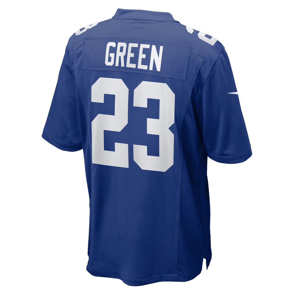 Men's New York Giants Art Green Nike  Royal Team Game Jersey