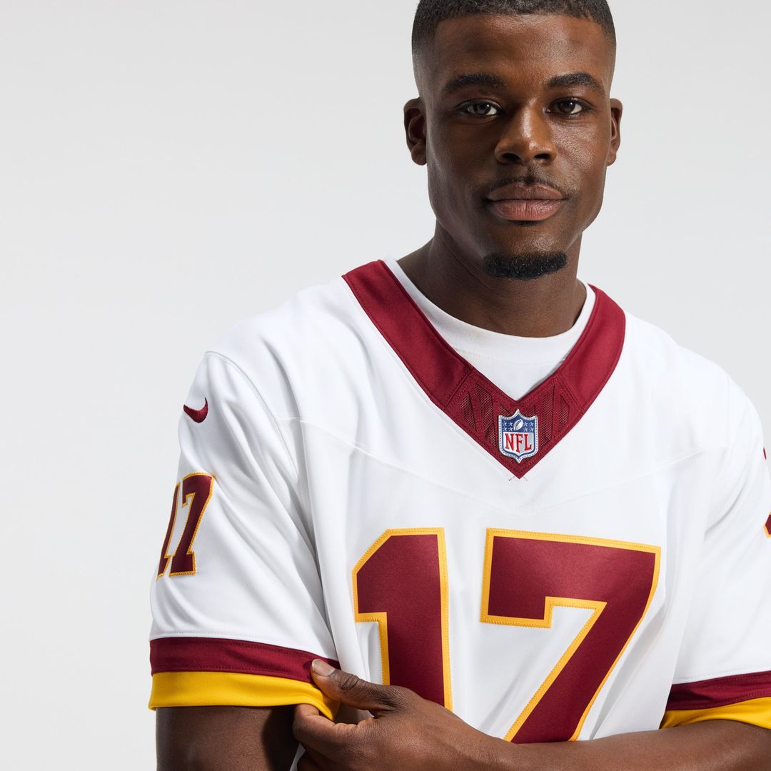 Men's Washington Commanders Terry McLaurin Nike White Vapor F.U.S.E. Stitched Limited Jersey