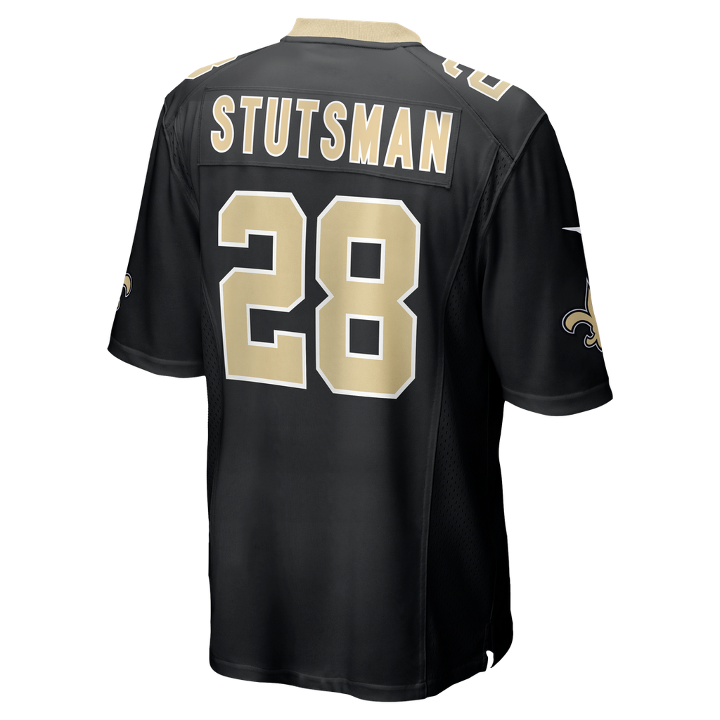 Men's New Orleans Saints Danny Stutsman Nike  Black Team Game Jersey