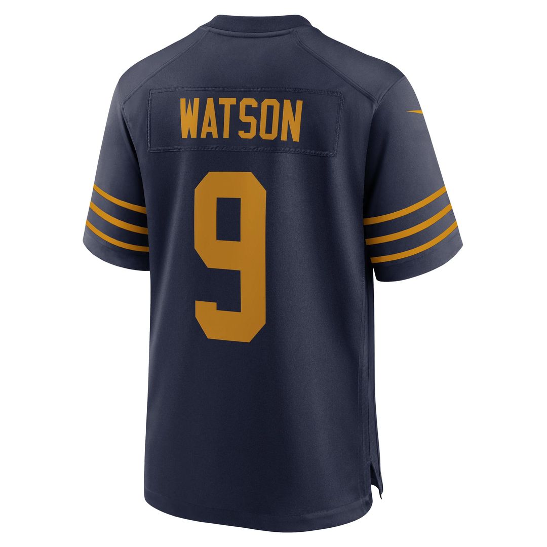 Men's Green Bay Packers Christian Watson Nike Navy The 1923 Classic Game Jersey